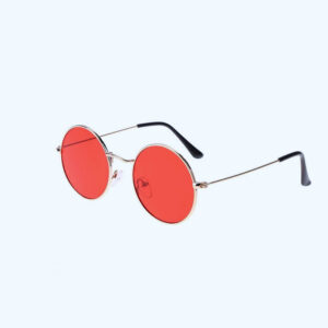 Retro Small Metal Frame Teen Round